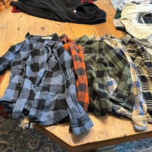 Boys button up shirt lot